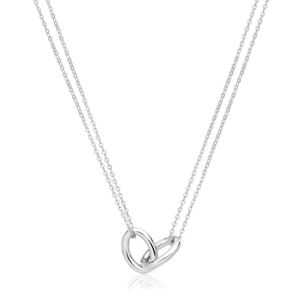 Silver & Co Interlinking Necklet