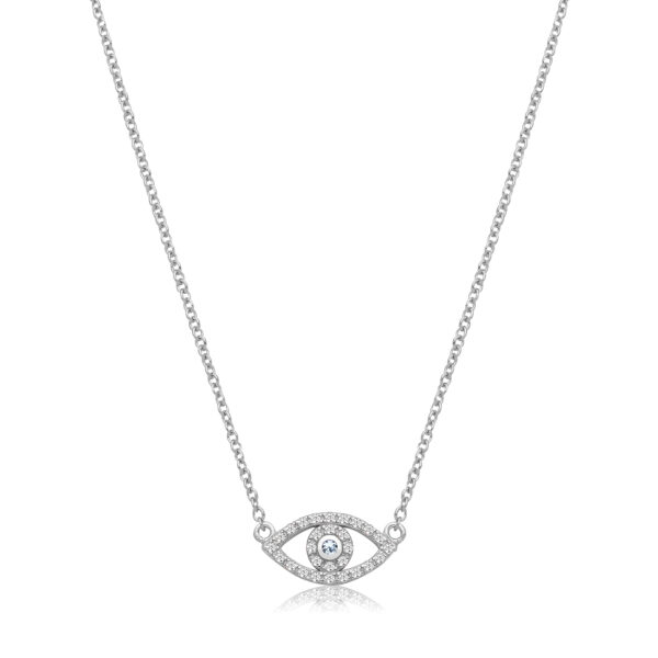 Silver & Co Evil Eye Pendant